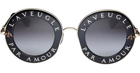 gucci blind for love sunglasses|gucci sunglasses for women 2020.